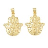 Brass Pendants KK-CBA3FD6-01A-G-1