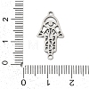 201 Stainless Steel Religion Laser Cut Connector Charms STAS-F316-37P-3