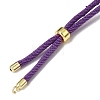 3MM Adjustable Round Nylon Braided Cord Bracelet Making FB-CBAA152-04G-34-3