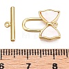 Brass Toggle Clasps KK-N254-160G-4