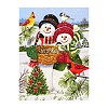 Christmas Snowman DIY Diamond Painting Kits PW-WGA4D7B-06-1