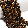 Natural Tiger Eye Beads Strands G-C293-A01-12mm-1