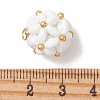 Glass Seed Beaded Pendants PALLOY-MZ01352-02-3