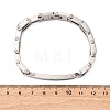 304 Stainless Steel Link Chain Bracelets for Women Men BJEW-R018-10P-5