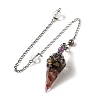 Natural Tourmaline Dowsing Pendulum Big Pendants G-H285-02P-06-2