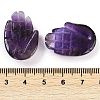 Natural Amethyst Pendants G-K359-03G-3