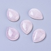 Natural Rose Quartz Cabochons G-L510-13-1