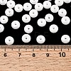 Baking Paint Opaque Glass Beads GLAA-A045-01-3