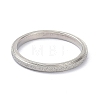 2mm Matte Plain Dome Finger Ring for Girl Women RJEW-C012-01G-P-2