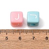 Opaque Acrylic European Beads AC-CBA7A73-01J-3
