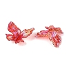 Transparent Plastic Pendants KY-N025-44H-2