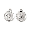 Non-Tarnish 304 Stainless Steel Pendants STAS-B032-36P-2