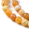 Natural Yellow Jade Beads Strands LS-G-F591-17-10MM-5