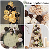 32Pcs 12 Styles Wicker Rattan Balls AJEW-SC0004-30-5