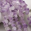 Raw Rough Natural Druzy Amethyst Beads Strands GG-CBAC61B-A01-02-1