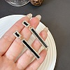 Alloy & Rhinestone Dangle Stud Earrings FS-WG55776-01-3