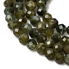 Natural Green Tourmaline Beads Strands X-G-L653-B03-3mm-4