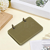 4Pcs Rectangle Velvet Binder Badge Armband Patch Display Board DIY-WH20062-165B-4