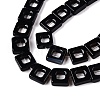 Dyed & Heated Natural Black Agate Beads Strands G-N342-102C-4