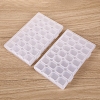 Transparent Plastic 28 Grids Bead Containers CON-PW0001-029-2