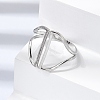 304 Stainless Steel Cuff Open Rings RJEW-P188-02H-P-3