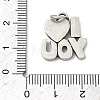 Valentine's Day 304 Stainless Steel Pendants STAS-C171-01C-AS-3