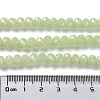 Baking Painted Imitation Jade Glass Bead Strands DGLA-A034-J10mm-A21-5