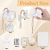 Car Hanging Glass Perfume Bottles AJEW-WA0004-27-2