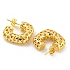 Rack Plating Brass Stud Earrings EJEW-M247-19G-2