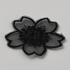 Organza Embroidery Sew on Appliques PATC-WH0008-61D-2