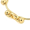 Ion Plating(IP) 304 Stainless Steel Ball Link Necklaces for Women NJEW-S426-08G-2