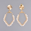 Dangle Stud Earrings EJEW-JE03987-01-2