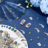 Western Theme Alloy Cabochons MRMJ-SP0001-38B-4