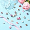 50Pcs Resin European Beads RESI-CJC0050-01B-6