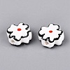 Handmade Porcelain Beads PORC-N012-15A-2