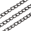 Aluminium Twisted Curb Chains CHA-TA0001-03B-25