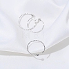 Brass Cuff Ring Settings KK-P337-01P-2