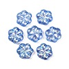 Czech Pressed Glass Beads GLAA-I061-16A-1