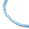 Glass Seed Bead & Natural White Jade Beads Bracelets for Women BJEW-MZ00311-01-4