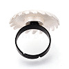 Adjustable Alloy & Iron Bezel Cup Ring Base with Rotatable Tray MAK-T012-11S-3