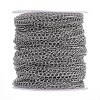 Brass Twisted Chains CHC-Q001-5x4mm-P-7