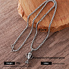 304 Stainless Steel Sports Pendant Necklaces for Men DC6547-5-1