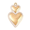 304 Stainless Steel Enamel Pendants STAS-G392-03G-04-1
