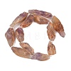 Raw Rough Natural Purple Phantom Quartz Purple Lodolite Quartz Beads Strands G-A305-A02-01-3