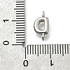 Brass Connector Charms KK-P295-01P-D-3