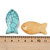 Natural & Synthetic Mixed Stone Pendants G-G275-01-3