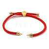 Nylon Cords Bracelet Makings Fit for Connector Charms AJEW-P116-01G-11-2