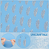 50Pcs 201 Stainless Steel Filigree Pendants STAS-UN0058-06-5