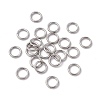 Non-Tarnish 304 Stainless Steel Open Jump Rings X-STAS-C040-01J-P-1