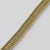 Electroplate Non-magnetic Synthetic Hematite Beads Strands X-G-J164A-4mm-07-3